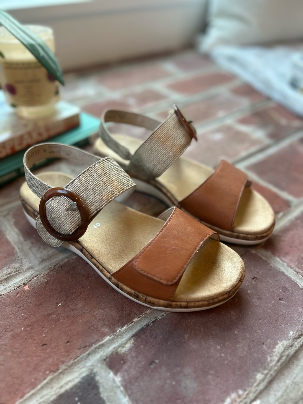 Remonte Sandals Eu Size 40 Us 8.5-9